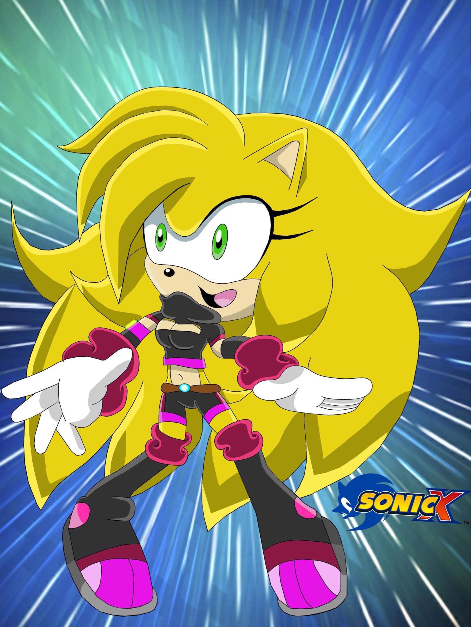 Sonic X Goldie The Hedgehog. | Sonic the Hedgehog! Amino