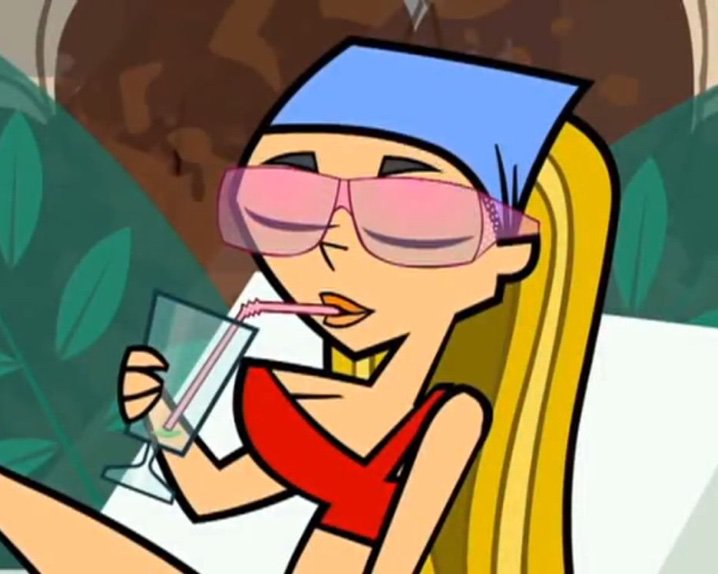 Total Drama Lindsay Falling