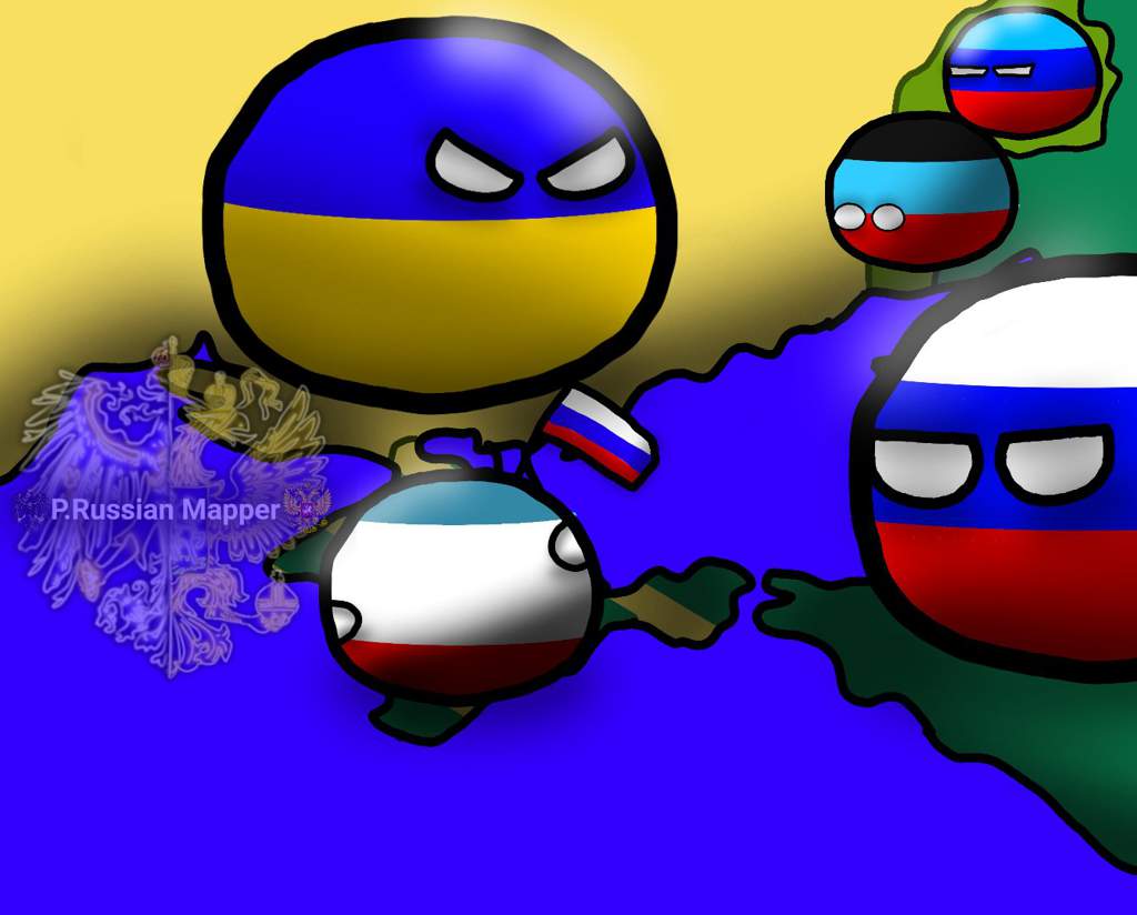 The Ukrainian Crisis in Countryballs. | Polandball Amino