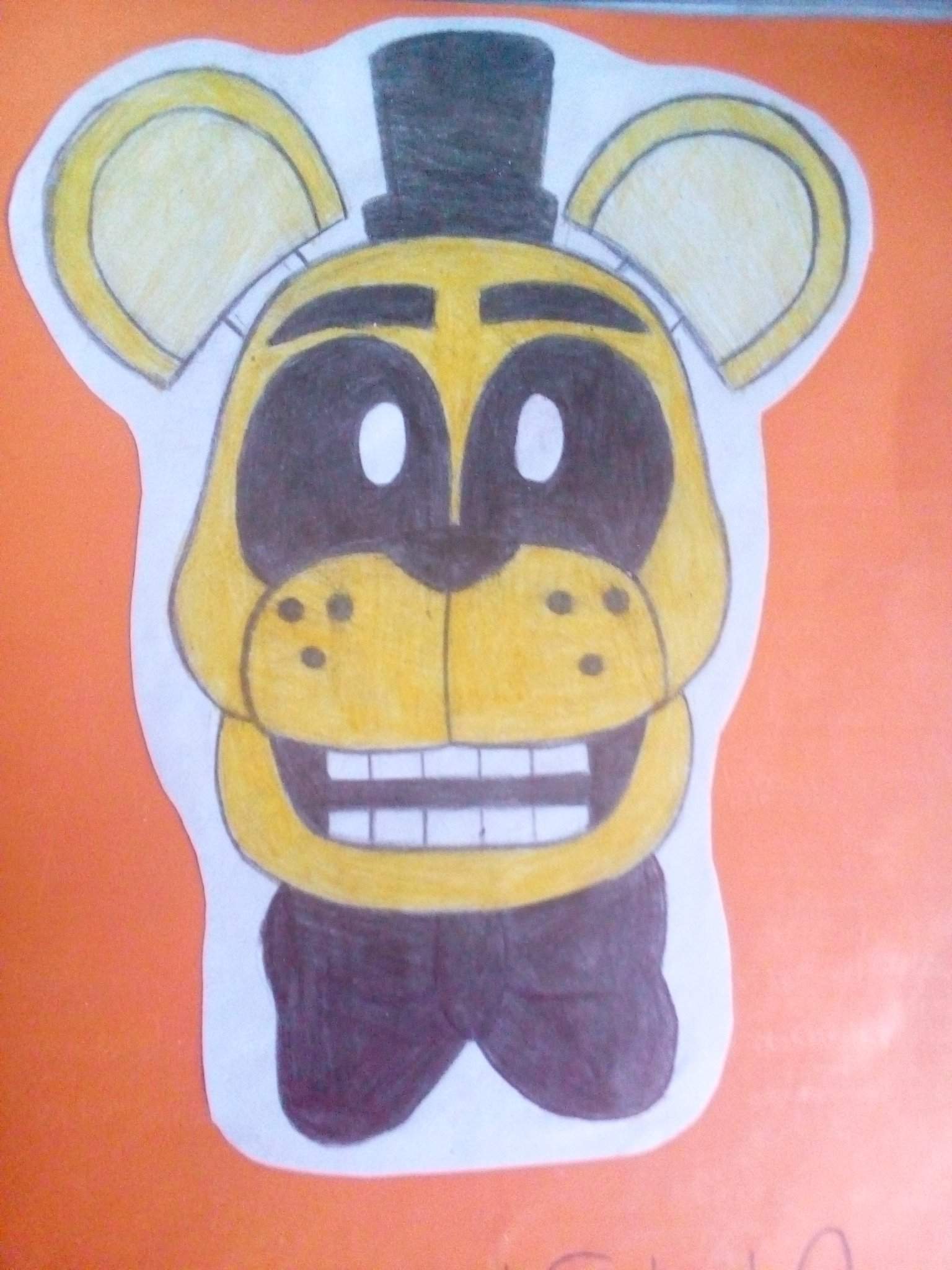 Dibujo de golden freddy | FNaF Amino [ Español ] Amino