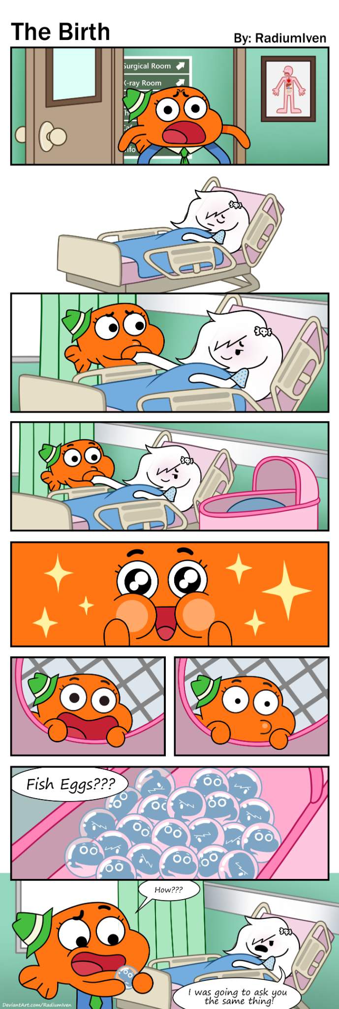 TAWoG FanComic: The Birth | Amazing World Of Gumball. Amino