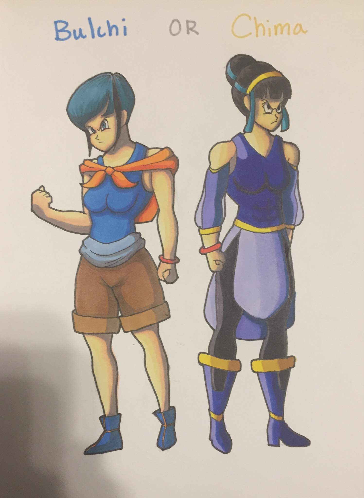 (Art, Not Character) Bulchi Or Chima? | DragonBallZ Amino