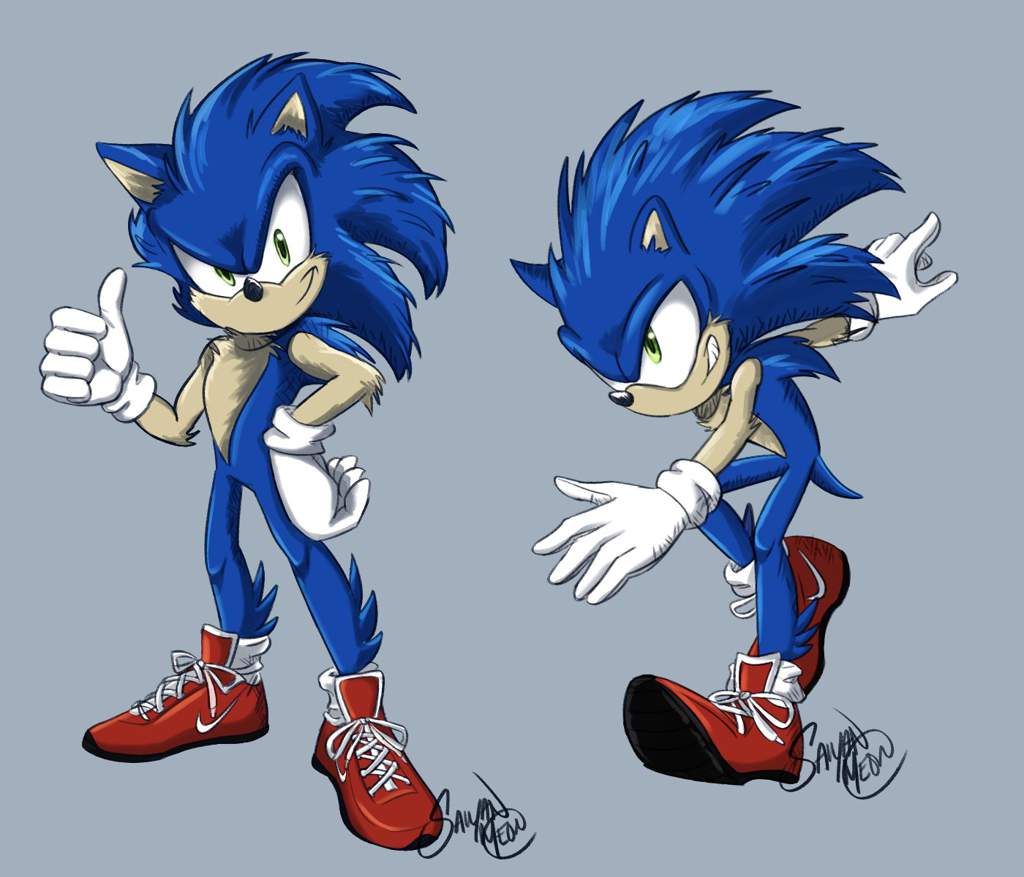 My redesign Sonic '19 | Sonic the Hedgehog! Amino