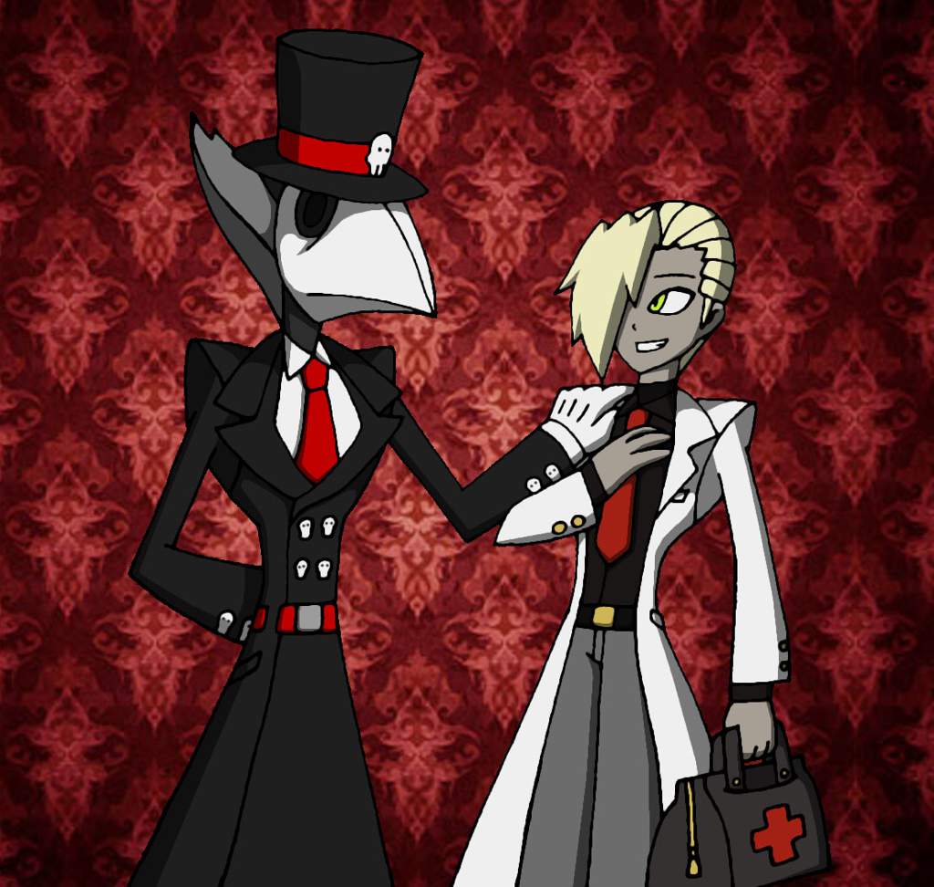 HHOC The old crow doctor and his apprentice | Hazbin Hotel (official) Amino