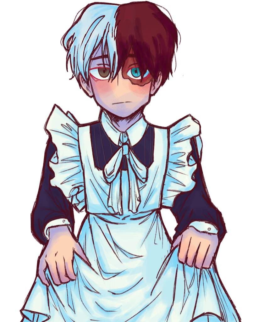 ?~Todoroki Maid Outfit~? | Anime Amino