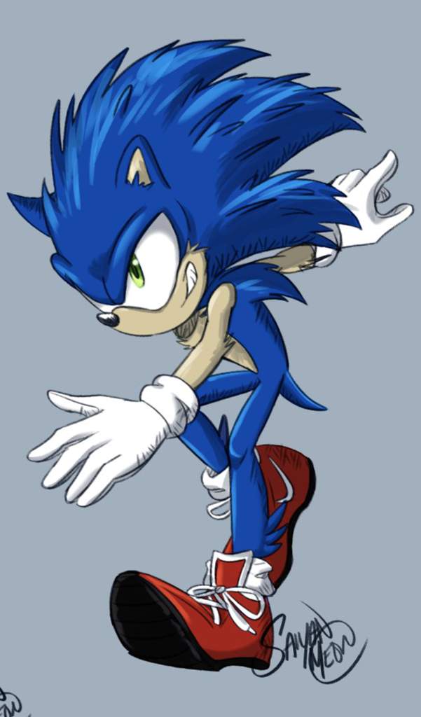 My redesign Sonic '19 | Sonic the Hedgehog! Amino