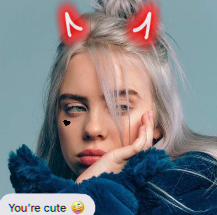 One of my new edits of Billie.😍 look how perfect she is. 😭 ️ | Billie ...