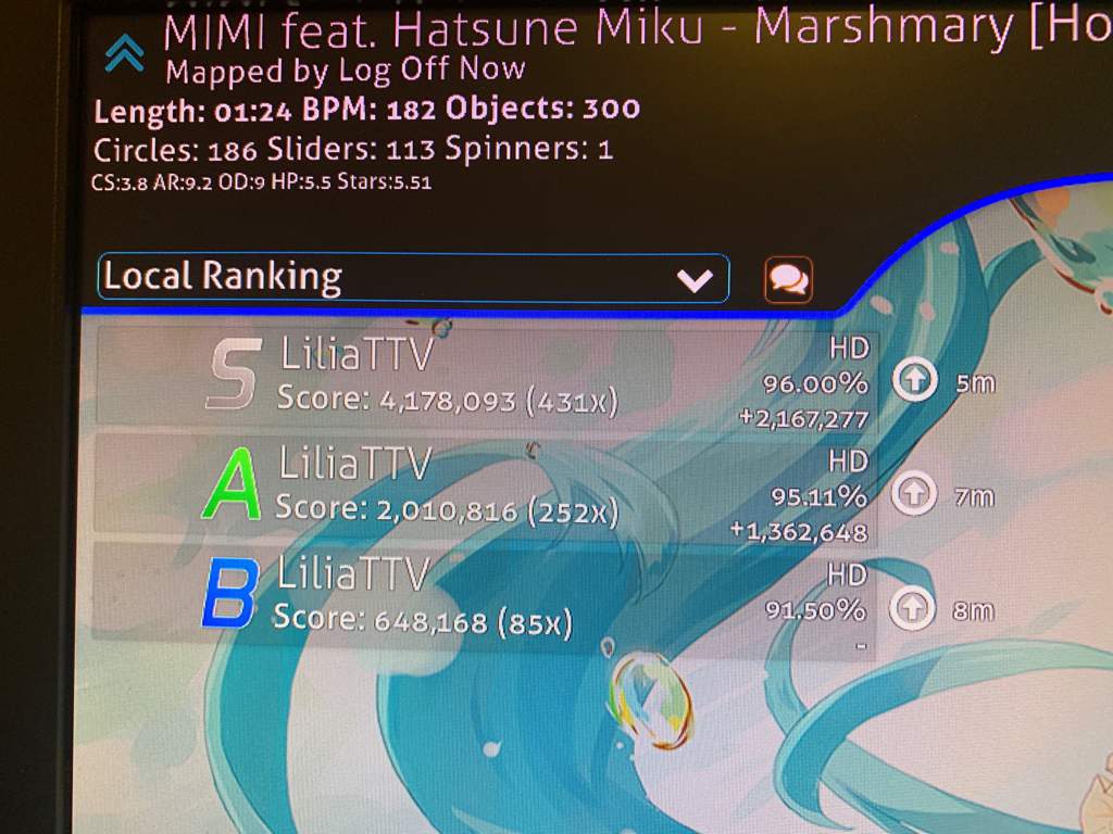 Woo 175 Pp Play But Not Top 5 C Osu Amino