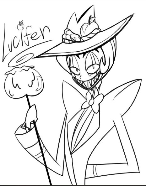 A random Lucifer doodle~ | Hazbin Hotel (official) Amino