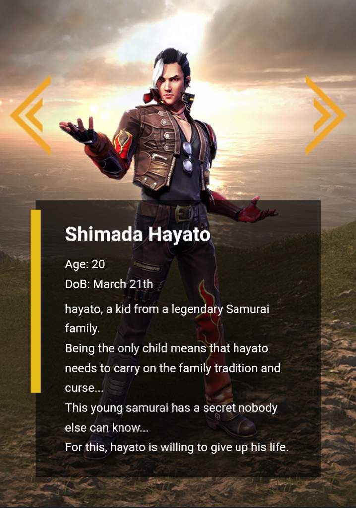 Hayato Wiki Free Fire Fr Amino