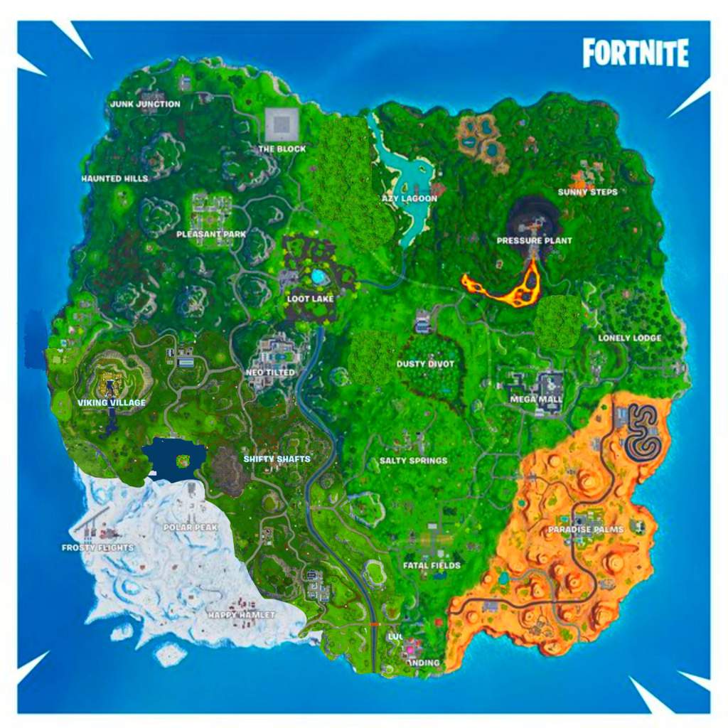 Old Fortnite Map Season 10