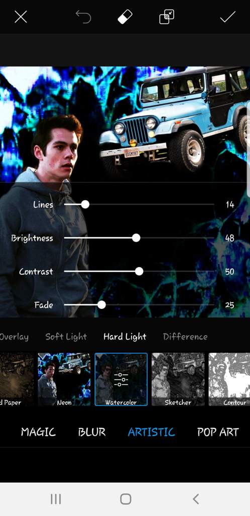 Stiles And His Jeep Blue Edit Teen Wolf Amino