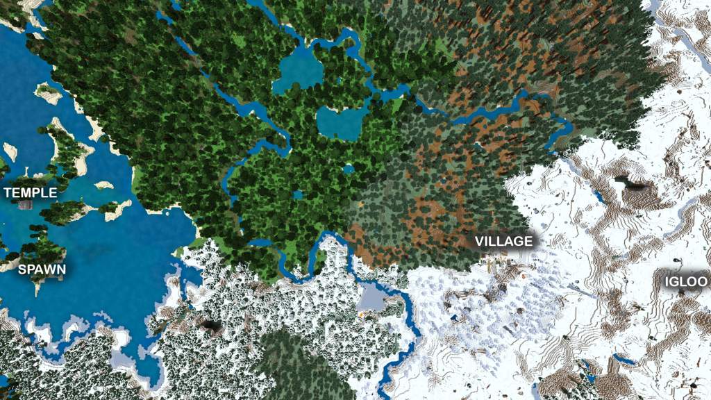 v1.11 Bedrock Seed 1422186594 Minecraft Amino