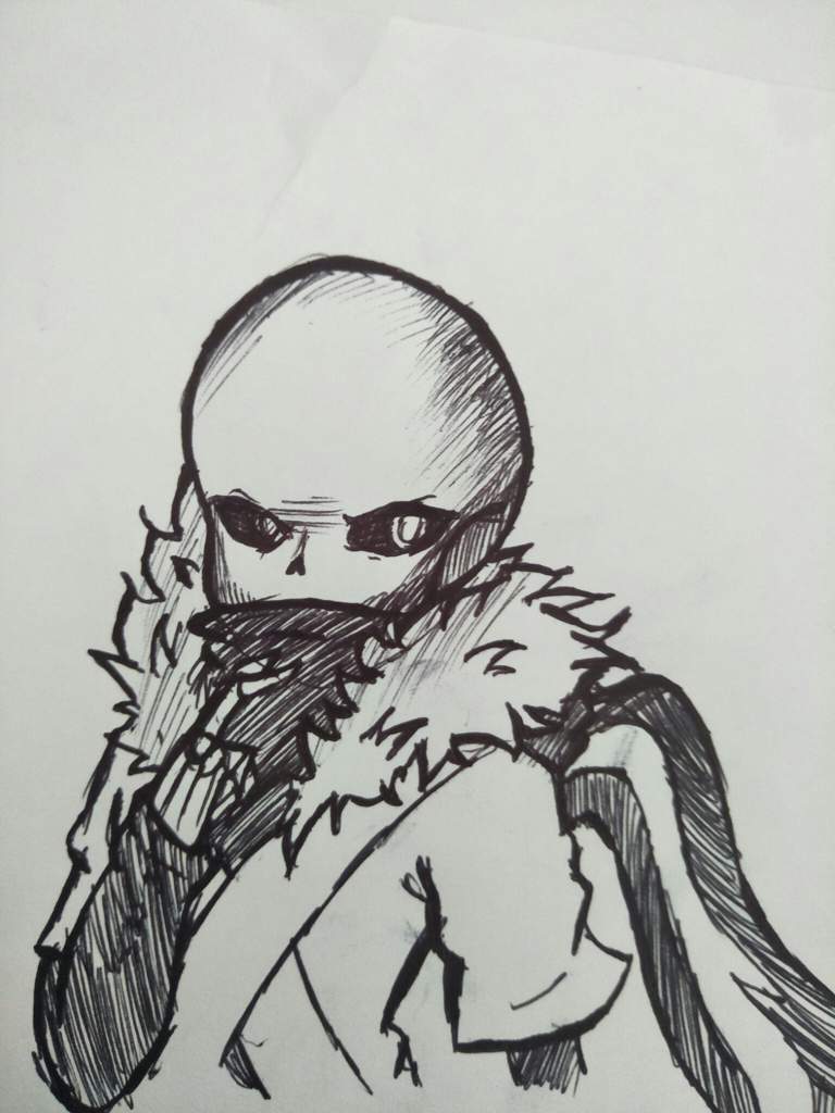 How I Draw Cross Sans 