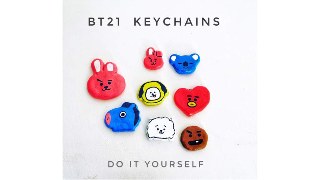 DIY BT21 Keychains | ARMY's Amino