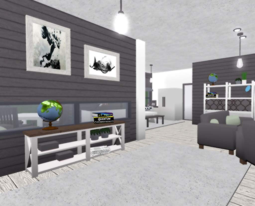 Minimalist Starter Home Redesign Bloxburg Roblox Amino - roblox bloxburg starter house renovation