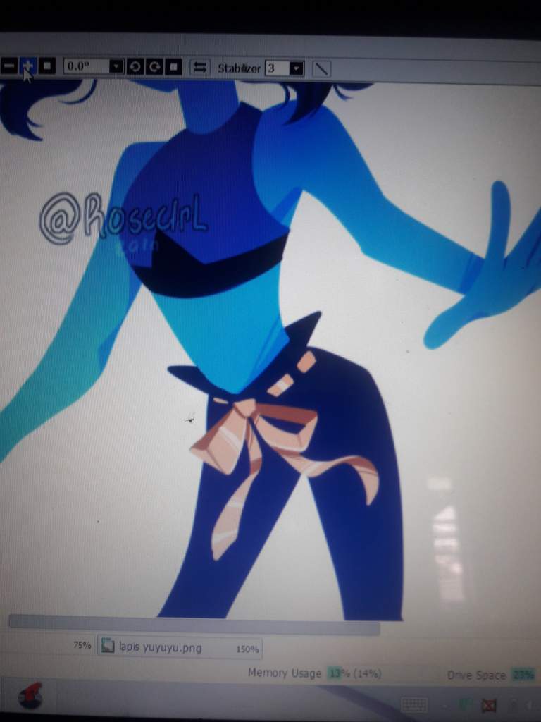 Lapis Lazuli Lineless Steve