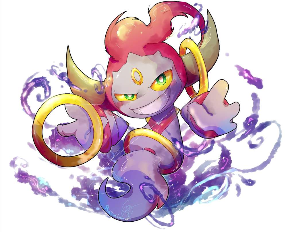 Hoopa Pokemon Fanart Pokemon Amino