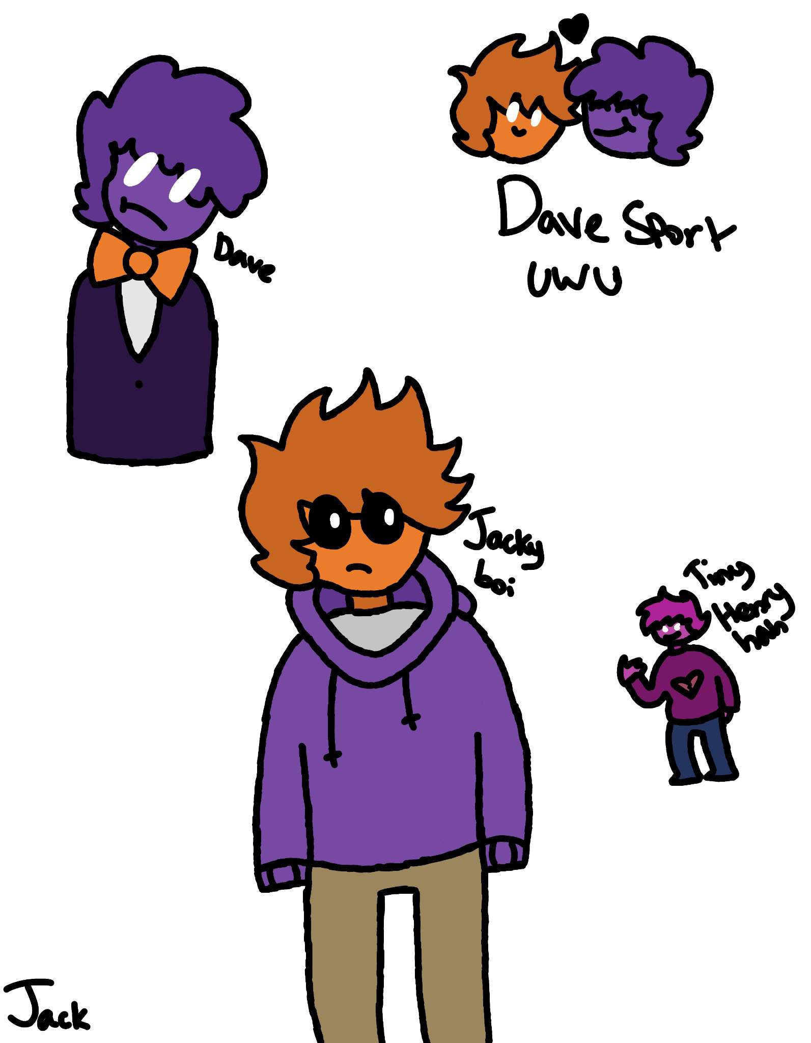 Some DSaF doodles of an au I don't have a name for yet | Dayshift At ...