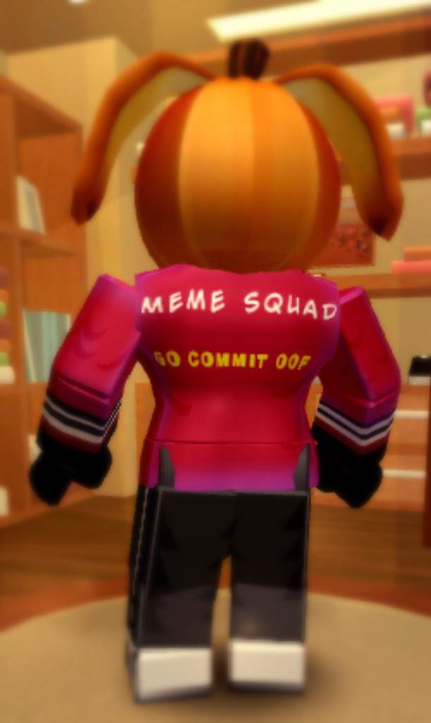 New Meme Squad Jacket Go Commit Oof Roblox Amino - go commit oof shirt roblox