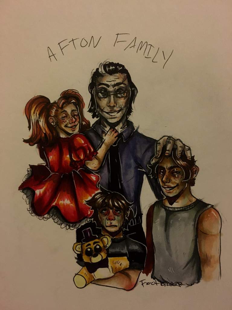 Afton Family House Layout Fnaf