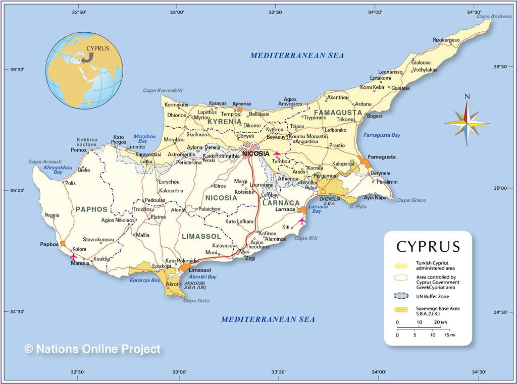 Cyprus | Wiki | The Geography Amino Amino