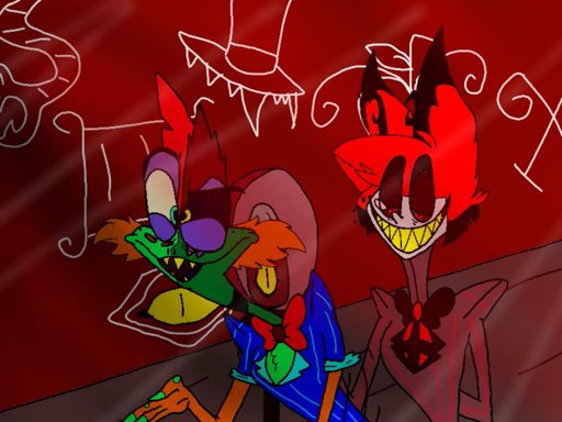 Smiling Demons: Black hat (villainous) Alastor (Hazbin Hotel) Dennis ...