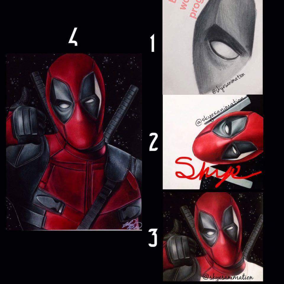 Deadpool drawing | Marvel Amino