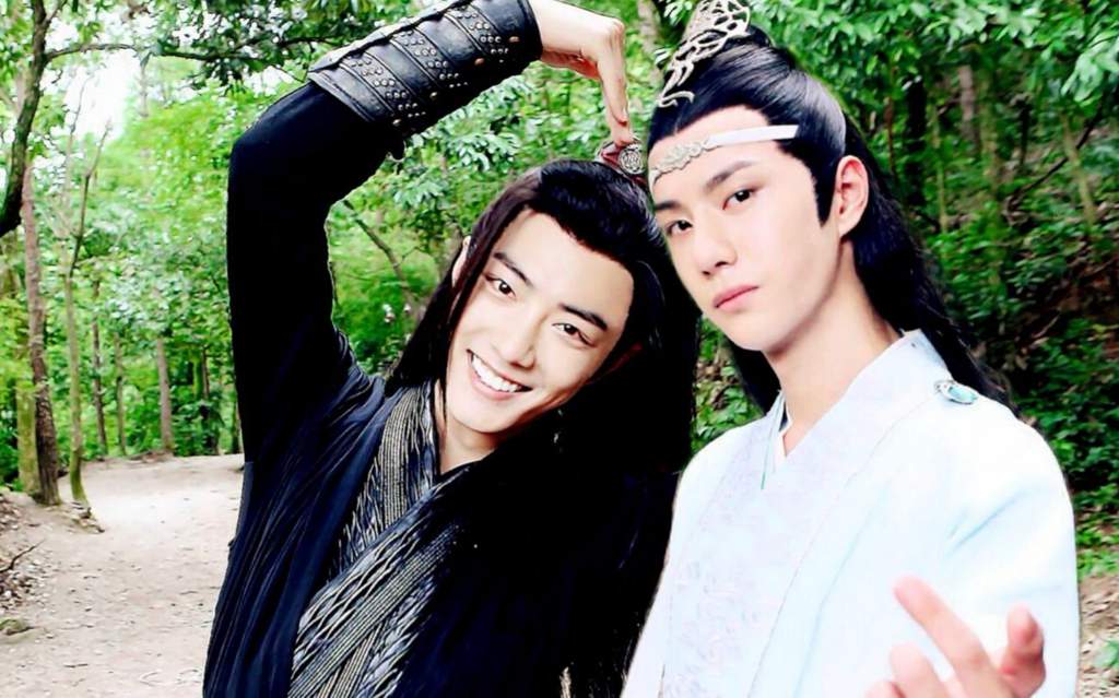 Image result for xiao zhan and wang yibo