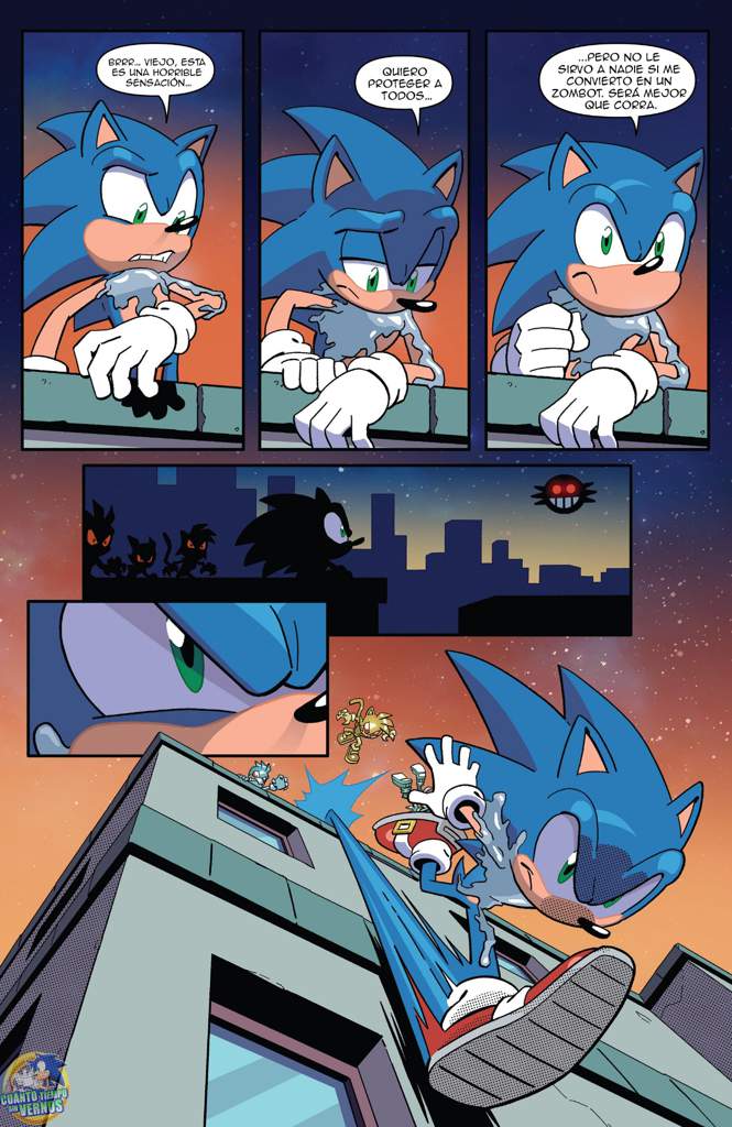 Sonic The Hedgehog 17 Comic Idw Traduccion Español Sonic The Hedgehog Español Amino 