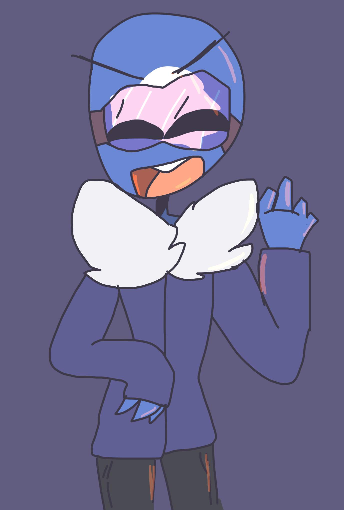 antarctica | fanart | •Countryhumans Amino• [ENG] Amino