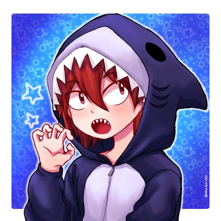 kirishima shark plush