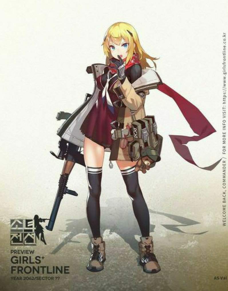 AS Val | Wiki | Girls Frontline Rp Amino