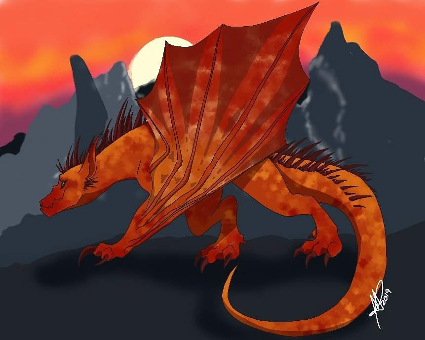 Fire-wyrm (dragon species) | Art Amino