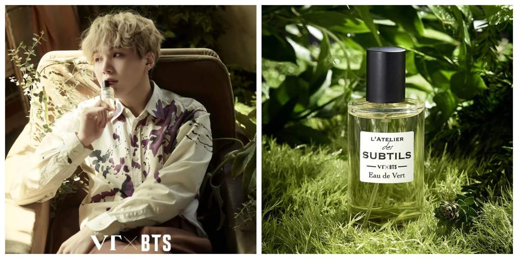 VT Reveals BTS Perfumes With Amazing Photos | RM ARMY Amino