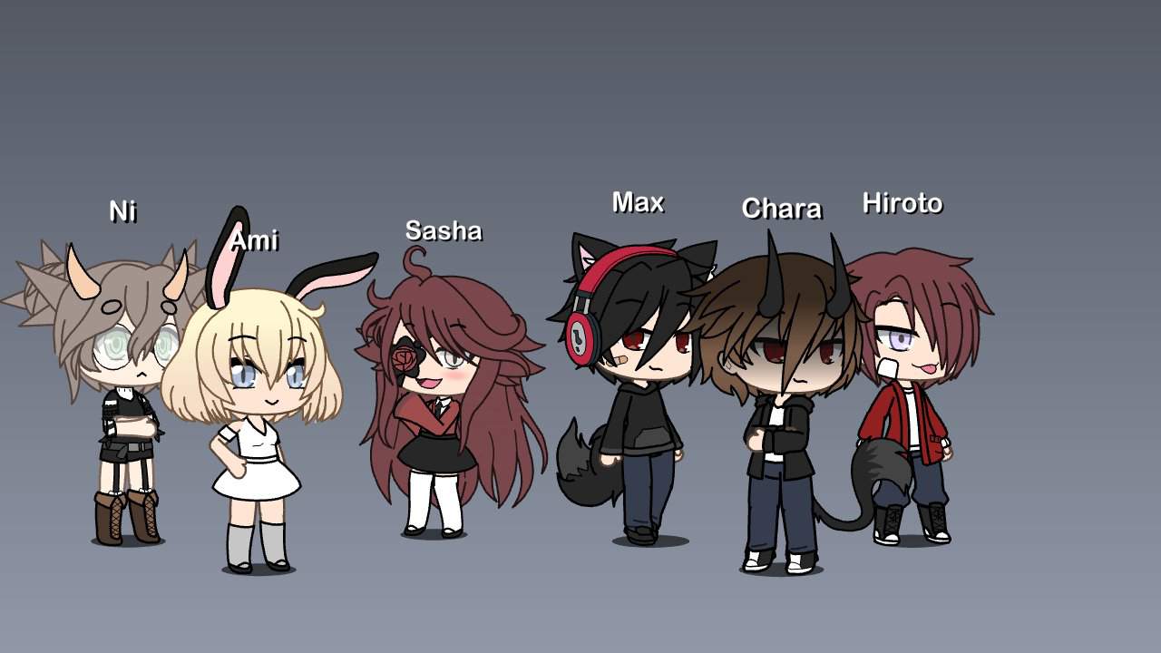 The new and improved squad UwU | •SchoolGirl-Simulator• Amino