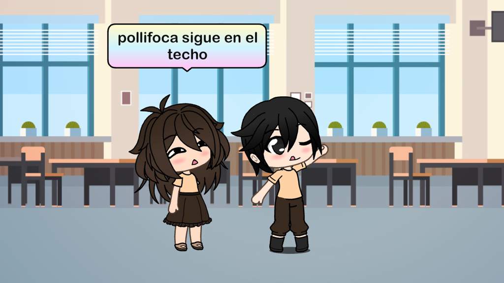 Básicamente yo en la escuela :v | ?Gacha life esp? Amino