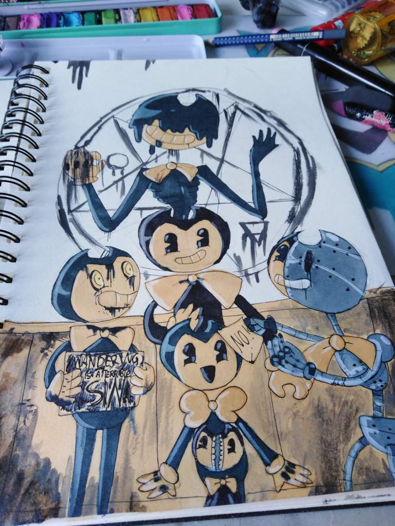 Lots Of Bendys Bendy And The Ink Machine Amino 