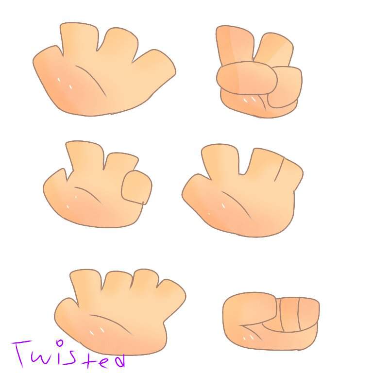 Hand Poses 1 Gacha Life Amino