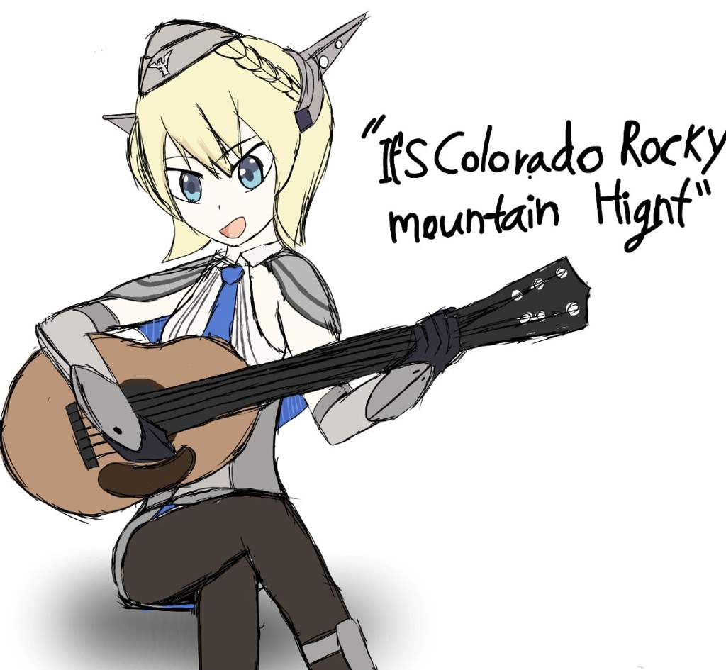 My First Fan Art For Colorado Kantai Collection 艦これ Amino