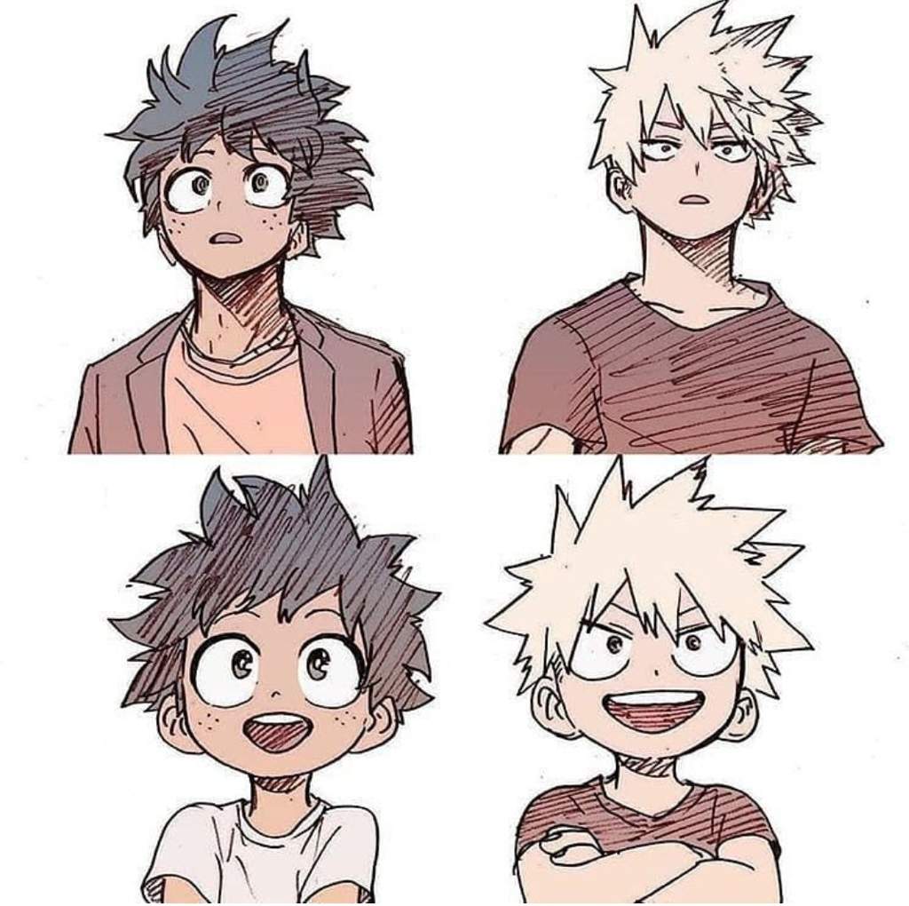 BNHA Mydoria and Bakugo as Kids Fanart | Art Amino