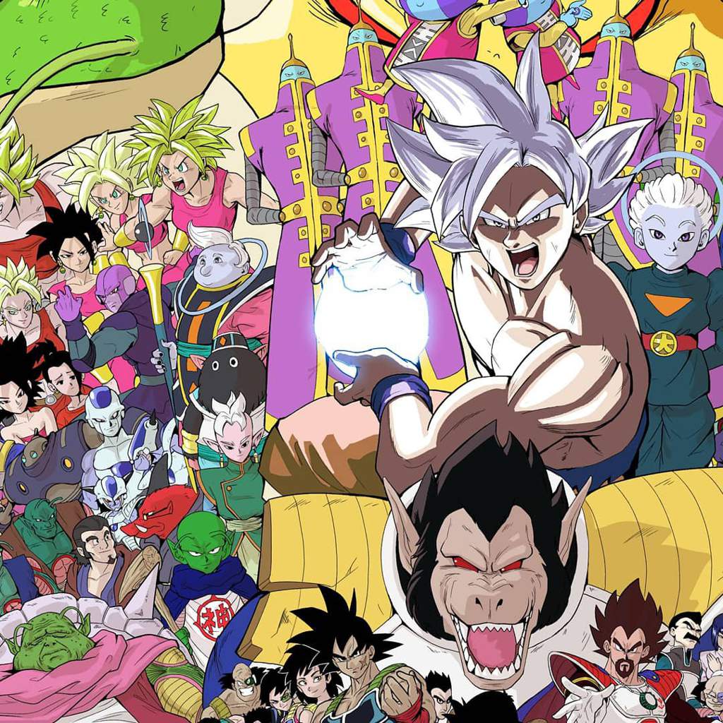 Drawing EVERY DRAGON BALL CHARACTER | Art Amino