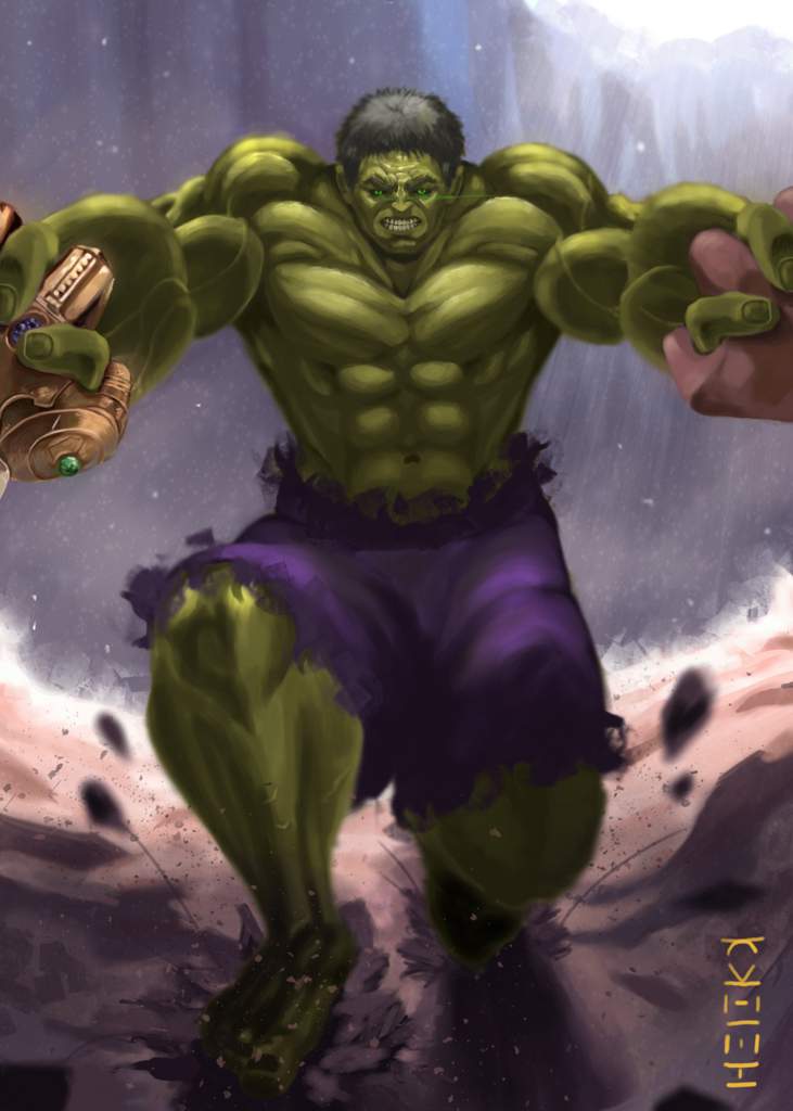 Hulk Vs Thanos Marvel Amino