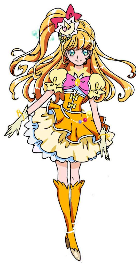 Sorry for the late, Color swap with Cure Mofurun and Cure Miracle for ...