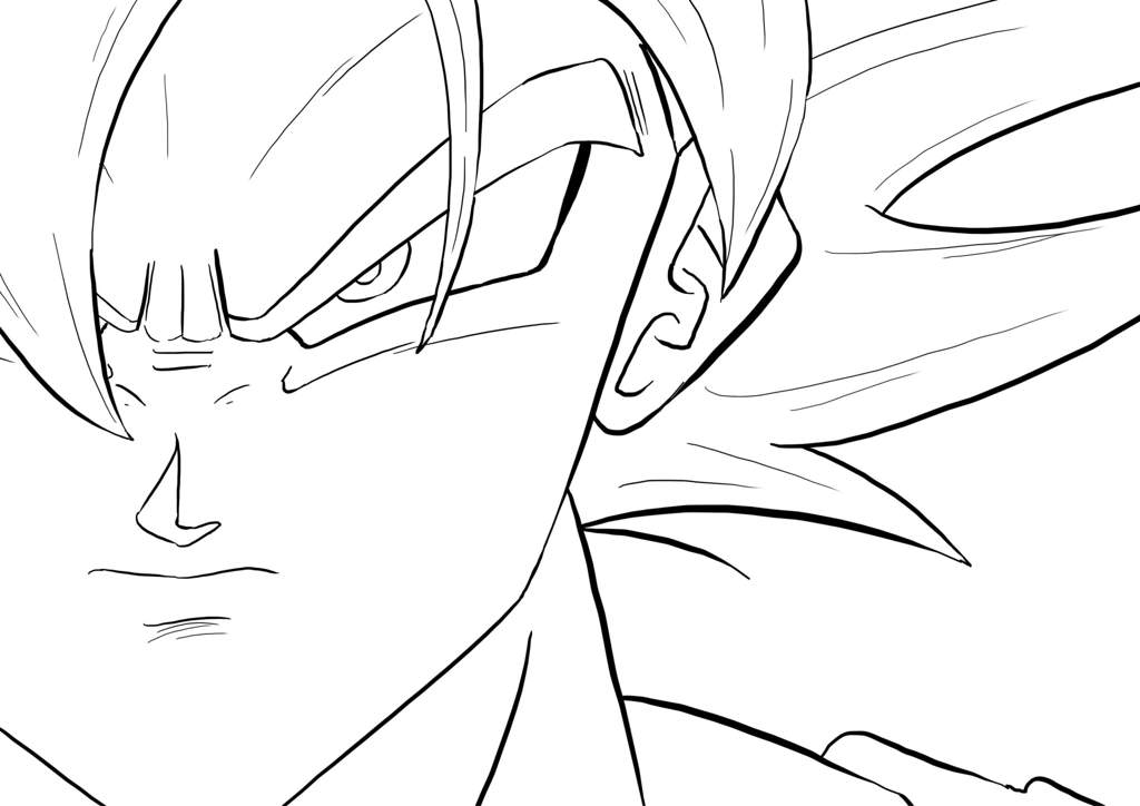 MUI Goku Draw | DragonBallZ Amino