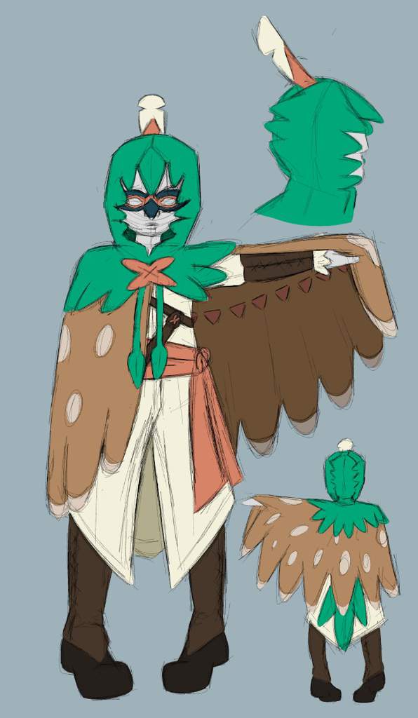 Decidueye Cosplay Concept Pokémon Amino