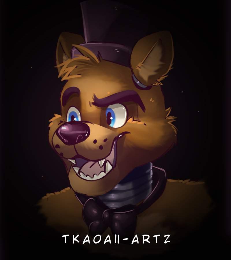 Freddy Fazbear Fluffy Fan Art 8723