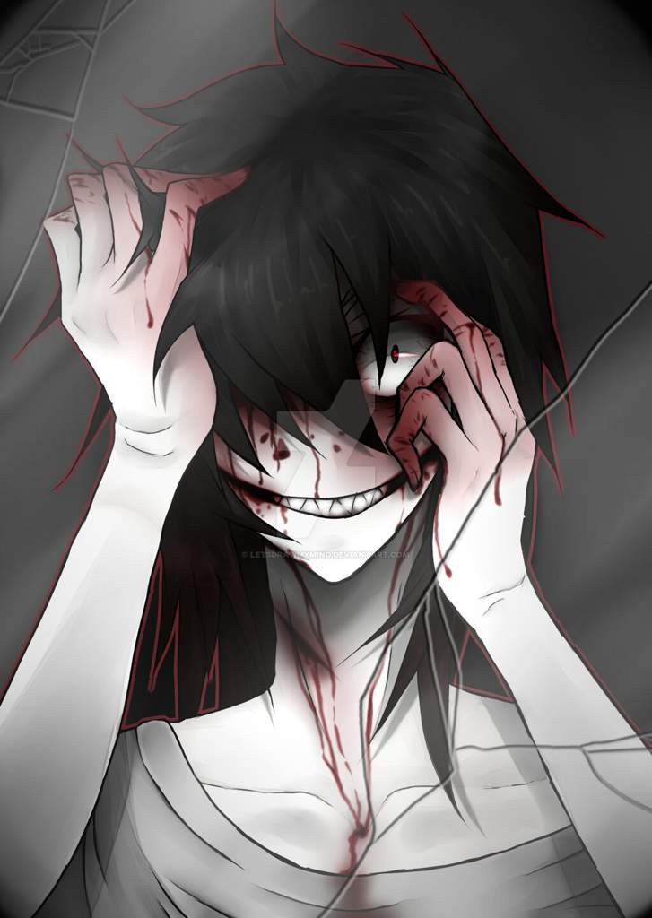 Jeff the killer in anime