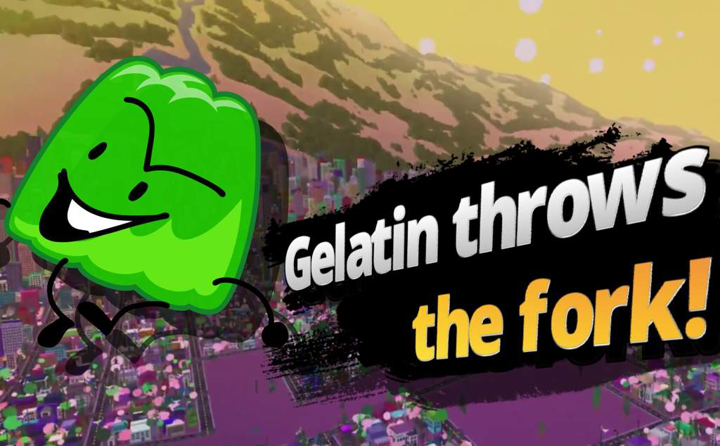 Gelatin Joins The Battle! Super B.F.D.I. Bros Ultimate Moveset ...