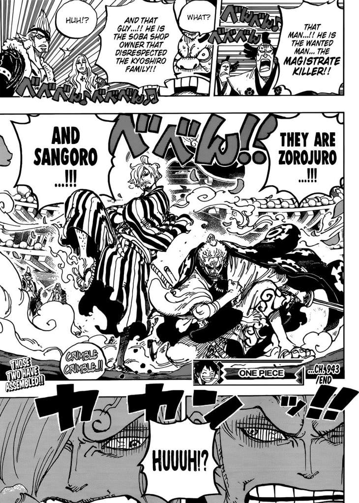 Will Zoro Or Sanji Get A Power Up In Chapter 944 Read Description One Piece Amino